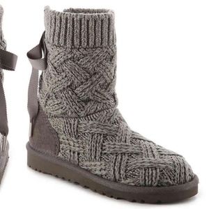 Ugg Gray Sweater Boots